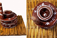 Handmade From Bamboo - Miniature Chakki 