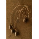 shop Kutch Hanging Metal Bell - Moon & Star