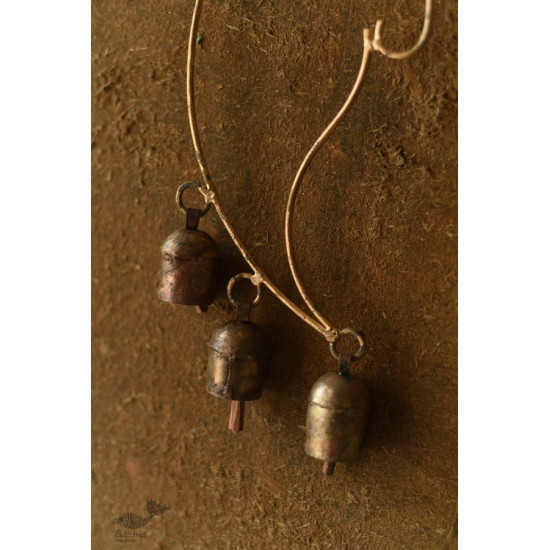 shop Kutch Hanging Metal Bell - Moon & Star