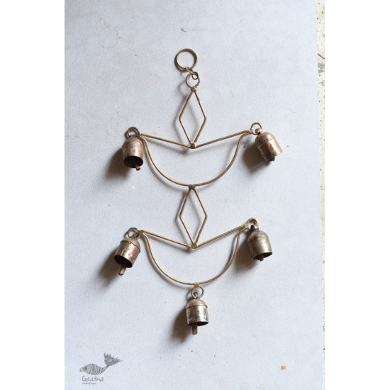 shop Kutch Hanging Metal Bell - Diya