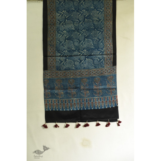 shop ajrakh printed mashru stole