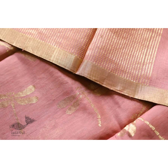 Bodhita ⚛ Handloom Chanderi Zari Boota Saree ⚛ 8