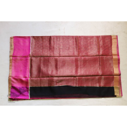 Satyawati ⚛ Handloom Chanderi Zari Full Jaal Saree ⚛ 12