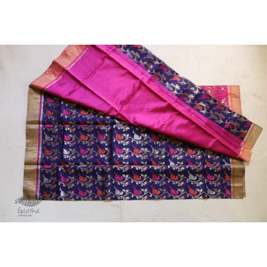 Bodhita ⚛ Handloom Chanderi Zari Full Jaal Saree ⚛ 9