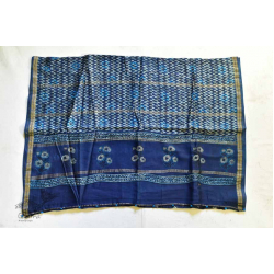 पलक ⚛ Dabu Printed . Embroidered Maheshwari  Saree ⚛ 15