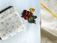 Manjula - Handloom Chanderi Printed Saree - 4