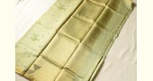 Handloom Chanderi Tissue Silk Saree - Light Green