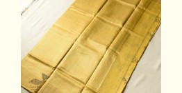 Manjula | Handloom Chanderi Tissue Silk Saree - Yellow
