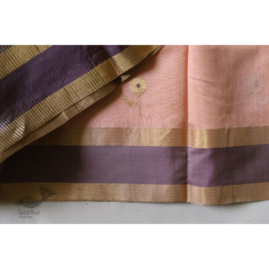 Manjula - Handloom Chanderi Boota Saree - 17