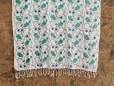 Izhaar | इज़हार ☙ Angora Woolen Printed Stole ☙ 1