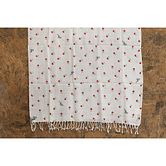 Izhaar | इज़हार ☙ Angora Woolen Printed Stole ☙ 7