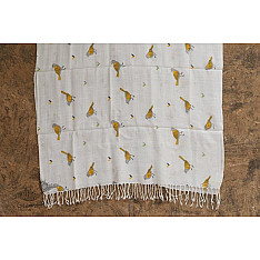 Izhaar | इज़हार ☙ Angora Woolen Printed Stole ☙ 18