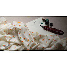 Izhaar | इज़हार ☙ Angora Woolen Printed Stole ☙ 6