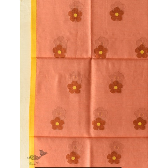 shop Chanderi Woven Boota Dupatta - Flower Motif