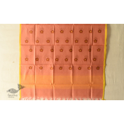 Maalti . मालती | Chanderi Woven Boota Dupatta - Flower Motif