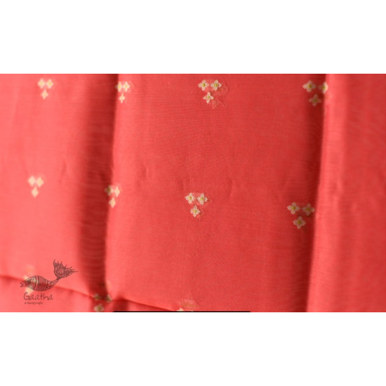 shop Chanderi Woven Boota Red Dupatta