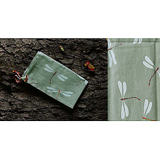 Nisarg . निसर्ग ☙ Cotton Stole (Printed) ☙ Pistachio green