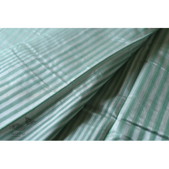 Handloom Chanderi Woven Stripe Saree