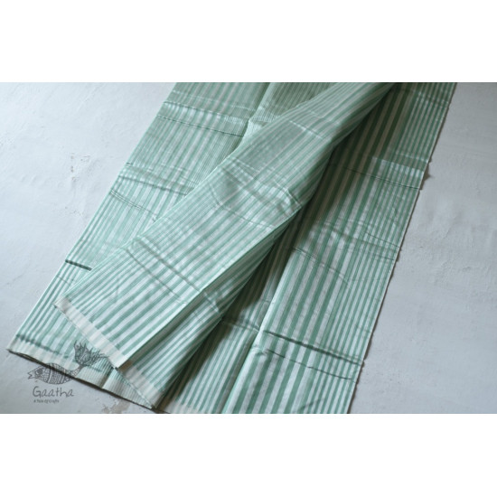 Handloom Chanderi Woven Stripe Saree