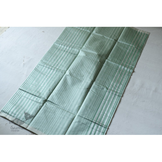 Handloom Chanderi Woven Stripe Saree