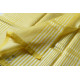 Handloom Chanderi Woven Stripe Saree - Yellow