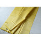 Handloom Chanderi Woven Stripe Saree - Yellow