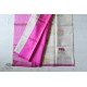 Handloom Chanderi Saree - Woven Tulip Flowers