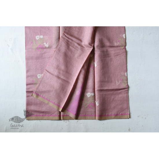 Chanderi Woven Boota Saree