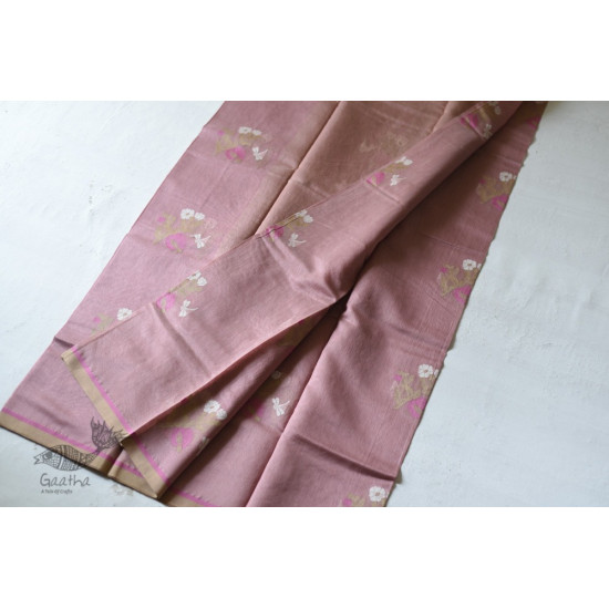 Chanderi Woven Boota Saree