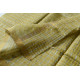 handloom Chanderi Woven Zari Checks Yellow Saree