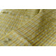 handloom Chanderi Woven Zari Checks Yellow Saree