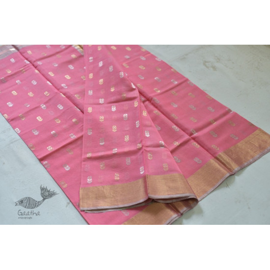 occasional wear zari chanderi sarees