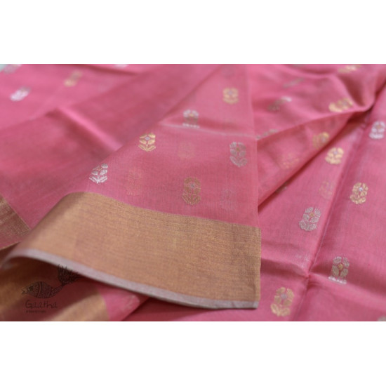 occasional wear zari chanderi sarees