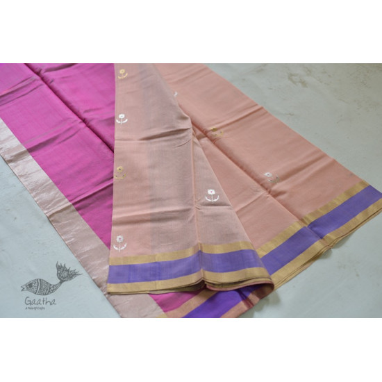 occasional wear zari chanderi sarees