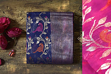 Satyawati ⚛ Handloom Chanderi Zari Full Jaal Saree ⚛ 9