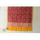 shop Block Printed Chanderi Dupatta- Rani Pink