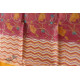 shop Block Printed Chanderi Dupatta- Rani Pink