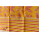 shop Block Printed Chanderi Dupatta - Crane Bird Motif