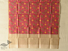 Nisarg . निसर्ग ❣ Hand Block Print - Chanderi Dupatta