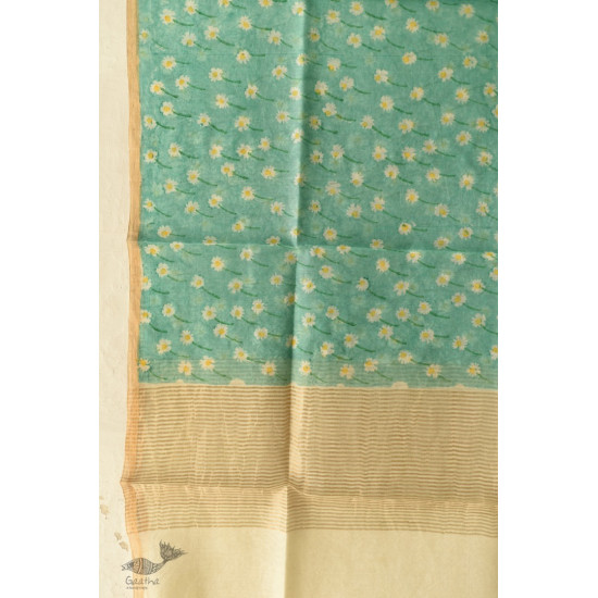 shop Block Printed Chanderi Dupatta