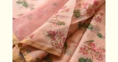 Handloom Printed Chanderi Light Pink Saree