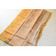 Handloom Printed Chanderi Yellow Saree