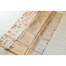 Manjula ~ Handloom Roses Printed Chanderi Saree