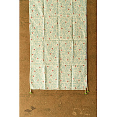 Nisarg . निसर्ग | Printed Cotton Off White Stole