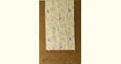 shop hand block printed stoles - white