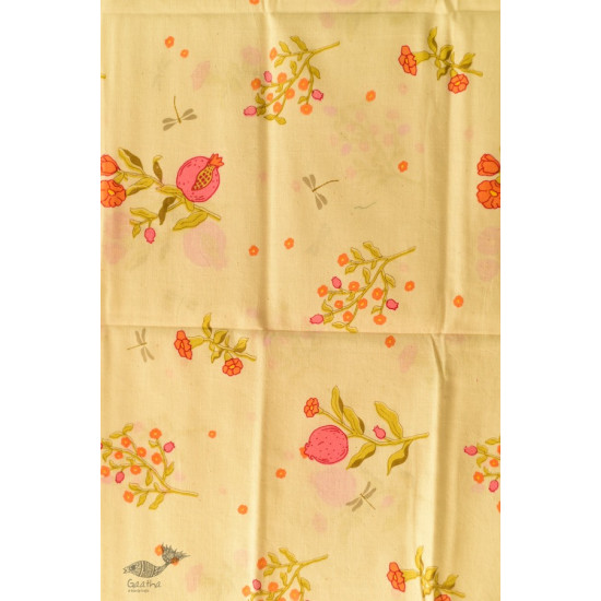 shop Printed Cotton Stole - Flower Motif