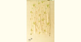 Nisarg . निसर्ग ✮ Printed Cotton Off White Stole