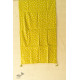 shop Hand Block Printed Cotton Parrot Green stole