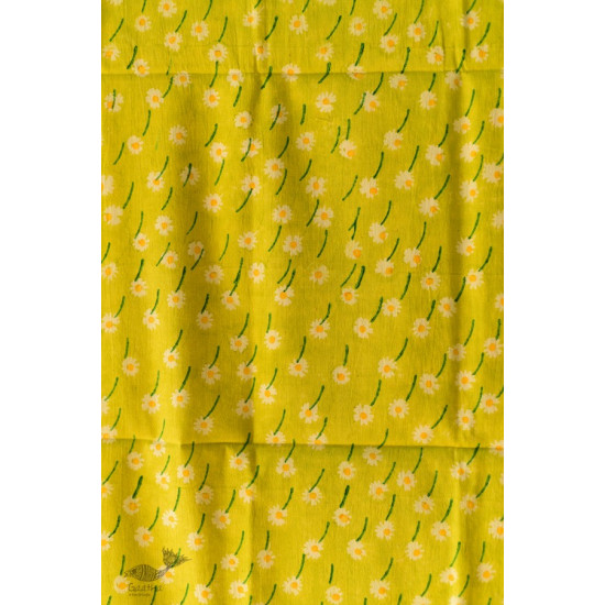 shop Hand Block Printed Cotton Parrot Green stole