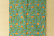 Nisarg . निसर्ग ✮ Hand Block Printed Cotton Stole - Rama Green